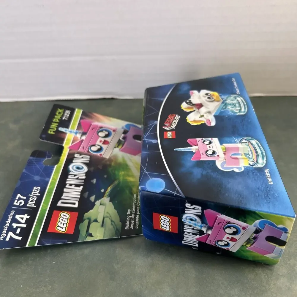 LEGO Dimensions 71231 Unikitty Fun Pack Sealed Cloud Cuckoo Car 57 Pc New In Box